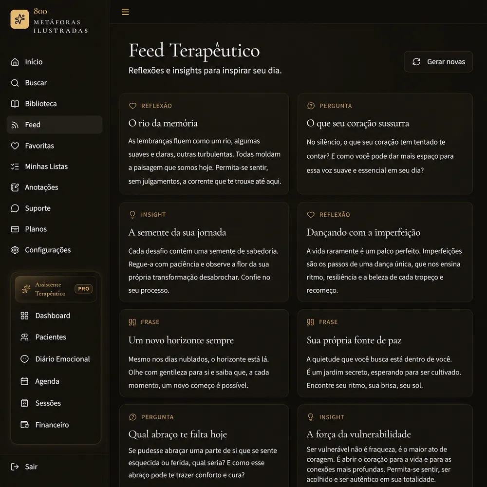 Feed Terapêutico